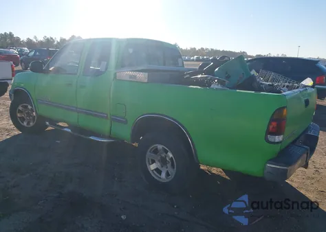 2000 Toyota Tundra Sr5 V8 from USA, damaged, VIN 5TBRT3410YS040082